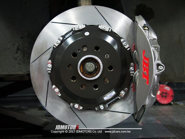 JD-MOTORS JBT 新款 大四活塞 卡鉗浮動套裝組 18吋 / 全色 - NEW FOCUS MAZDA3