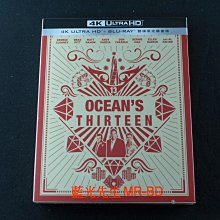 [藍光先生4K] 瞞天過海：十三王牌 UHD+BD 雙碟鐵盒版 Ocean`s Thirteen ( 得利正版 ) - 13王牌