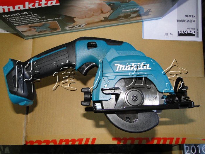 胖達人五金 Makita 牧田 HS301DZ 12V 充電式圓鋸機 圓鋸機 (單主機) HS301D