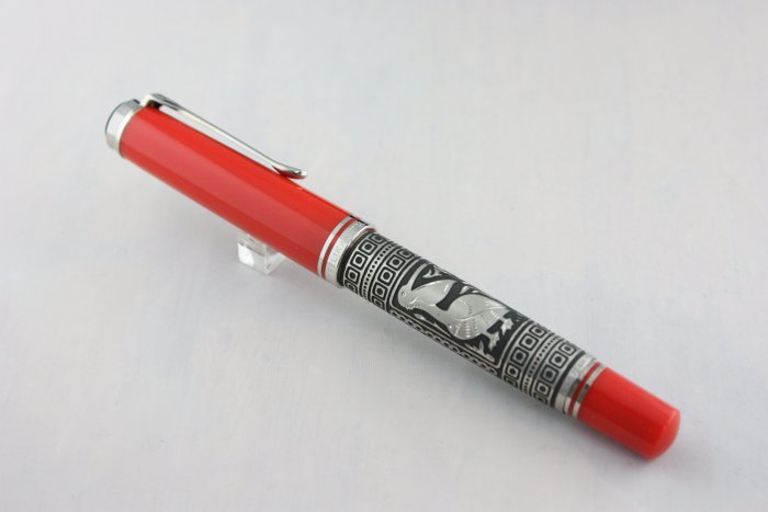 Pelikan 百利金 限量 M910 大銀雕鋼筆 18K F尖