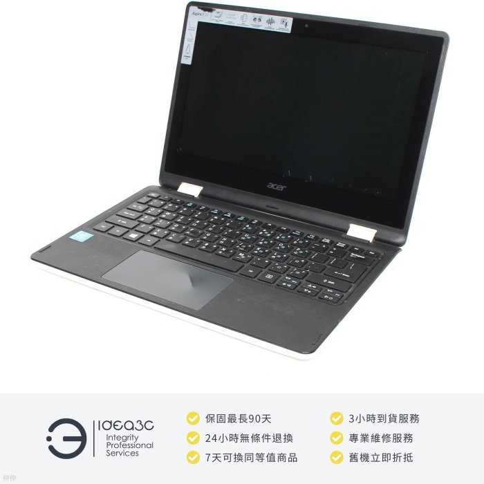 「點子3C」限時競標！ACER R3-131T-P9YB 11.6吋筆電 N3710【螢幕左上角亮塊】4G 500G HDD 內顯 觸控螢幕 文書機 DL824