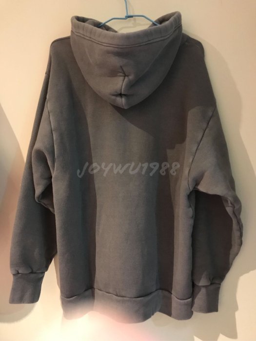 WTAPS 19AW COLLEGE. DESIGN HOODED GRAY L 水洗 全新正品