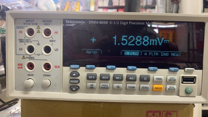 2022Tektronix DMM4050 6位半 雙顯示 數位電錶 電壓 電流 USB