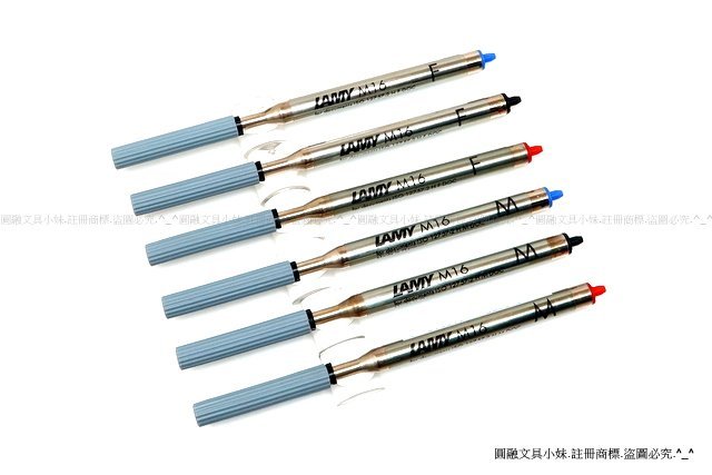 【圓融文具小妹】含稅 德國 LAMY 原子筆 專用 原子筆芯 替芯 M16 藍/黑/紅 F/M 單一隻賣場 #230