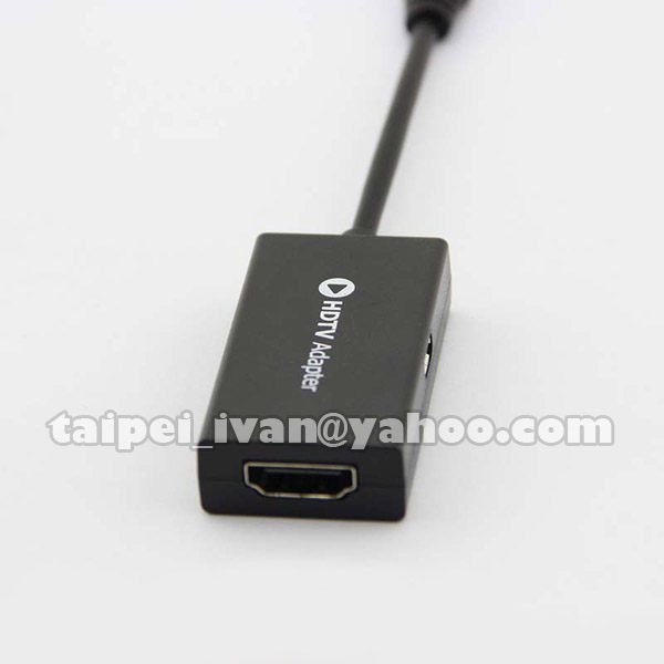 新款 MHL (11pin) to HDMI 轉接線 Micro USB 轉 HDMI 支援1080p 三星 Galaxy S3 i9300 Note2 專用