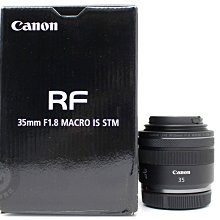 【台南橙市3C】Canon RF 35mm F1.8 Macro IS STM 二手鏡頭 公司貨 #88372