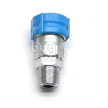 BuyTools-Quick Fitting 專業級空壓機氣動快速接頭-30SM,三分外牙,防撞膠套,台灣製造「含稅」