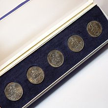 1986年捷克斯洛伐克 🇨🇿 500 純銀 / 50 克朗 紀念幣組 / 5枚【一元起標】