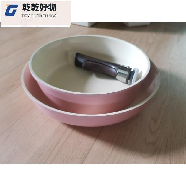 精品 韓國 NEOFLAM MIDAS  IH適用不沾鍋 3件組 4件組可卸式手柄 粉色綠色 不沾平底鍋雙耳火鍋 可開發