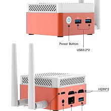 MOREFINE M6S (天線版)迷你電腦(Intel N100 3.4GHz) 小主機 小桌機 雙螢幕輸出 WIN11