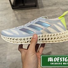 南🔥2023 9月 ADIDAS 4DFWD 3 跑鞋 慢跑 馬牌底 網布 透氣 輕量 高低差 男款 藍黃IG8980