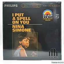 爆款CD.唱片~妮娜西蒙 Nina Simone I Put A Spell On You LP 黃膠