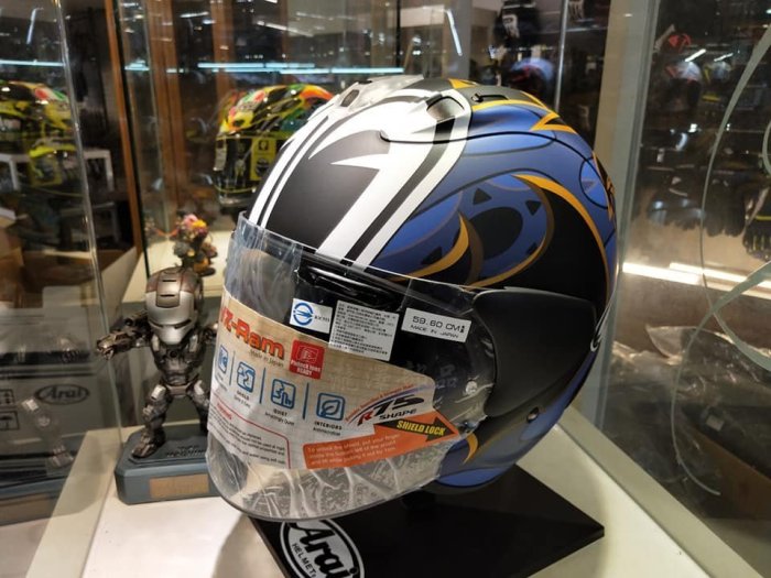 瀧澤部品 日本 ARAI VZ-RAM 半罩安全帽 NAKASUGA 21 中須賀克行 2019新款 透氣 大眼睛