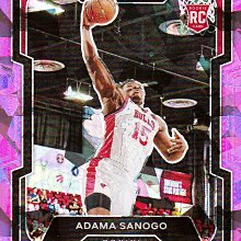 【桃6-1017】ADAMA SANOGO (RC-PINK) 2023-24 PRIZM