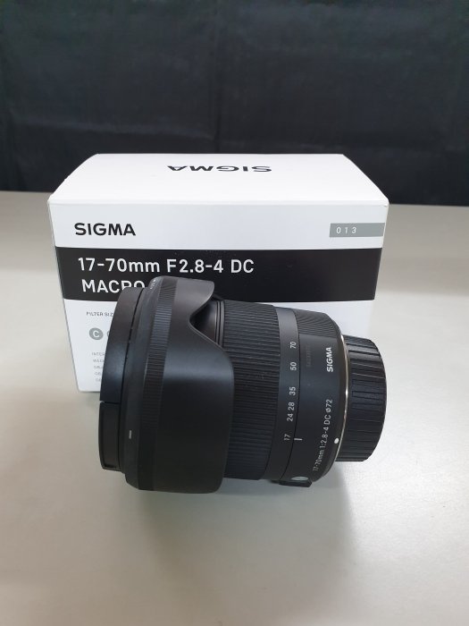 SIGMA 17-70mm F2.8-4 DC MACRO OS三代微距廣角鏡頭 FOR NIKOM 恆伸公司貨 二手