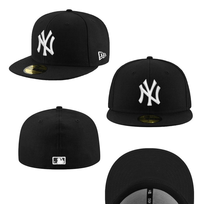 New Era 59fifty Fitted Hat Size 7 1/4 New York Yankees USA