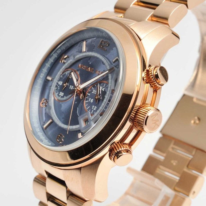 全新正品 Michael Kors MK8358 玫瑰金現貨 Hunger Stop 100 Series 男錶 MK