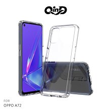 強尼拍賣~QinD OPPO A72 雙料保護套   透明殼 硬殼 背蓋式