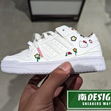 南🔥2023 8月 ADIDAS OG HELLO KITTY FORUM 凱蒂貓 刺繡 中童 童鞋 白 IG0303