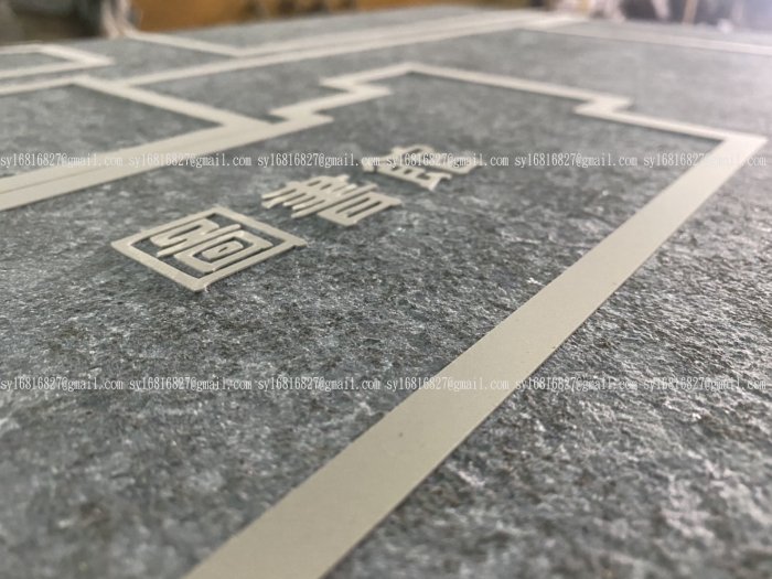 校園地板設計噴砂雕刻－客製化專屬設計－止滑－大理石－花崗石－磁磚－運送到府