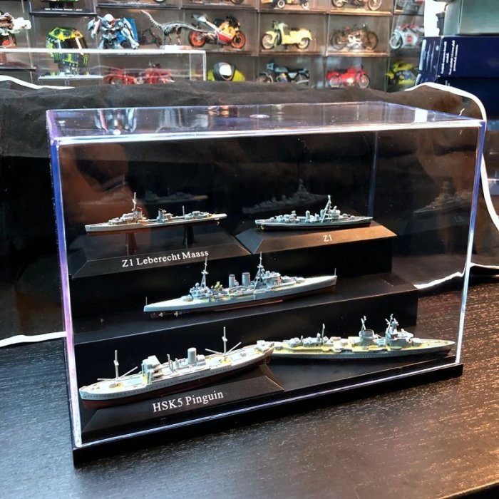 戰艦世界德國海軍系列驅逐艦巡洋艦戰艦軍事靜態成品合金艦船模型【爆款】