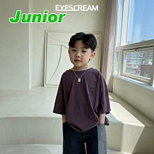 JS~JL ♥上衣(WINE) EYESCREAM-2 24夏季 EYE240429-106『韓爸有衣正韓國童裝』~預購