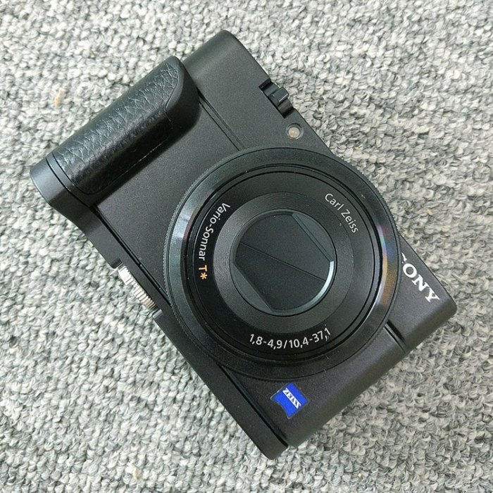 相機配件適用于索尼 黑卡 RX100 M5 M4 M3 M2 M1 手柄微單相機 真皮