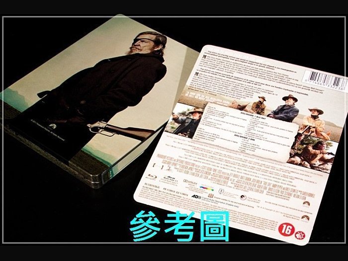 【BD藍光】真實的勇氣：BD+DVD雙碟限量鐵盒版 True Grit(中文字幕) 神鬼認證 麥特戴蒙