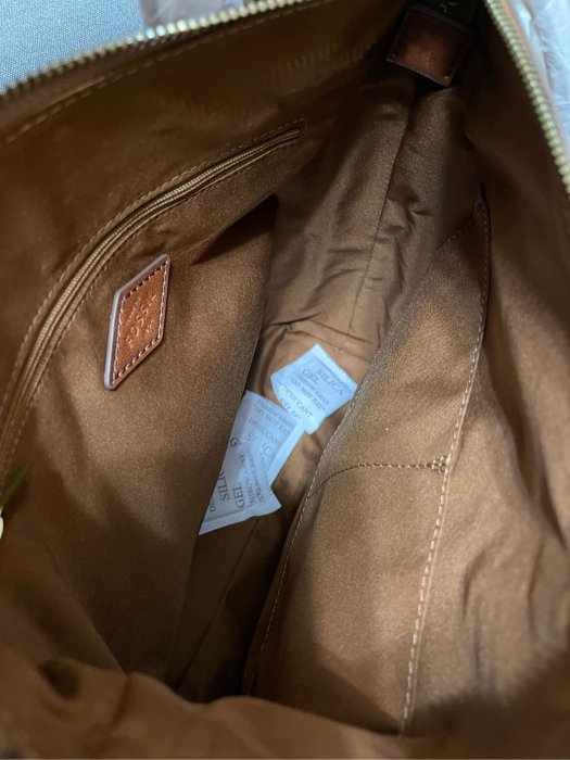 Fossil 限量款 新款 全 真皮 超輕量 咖 棕 後背包 手提包 f 2用包 電腦包 Hunter SHB2695210