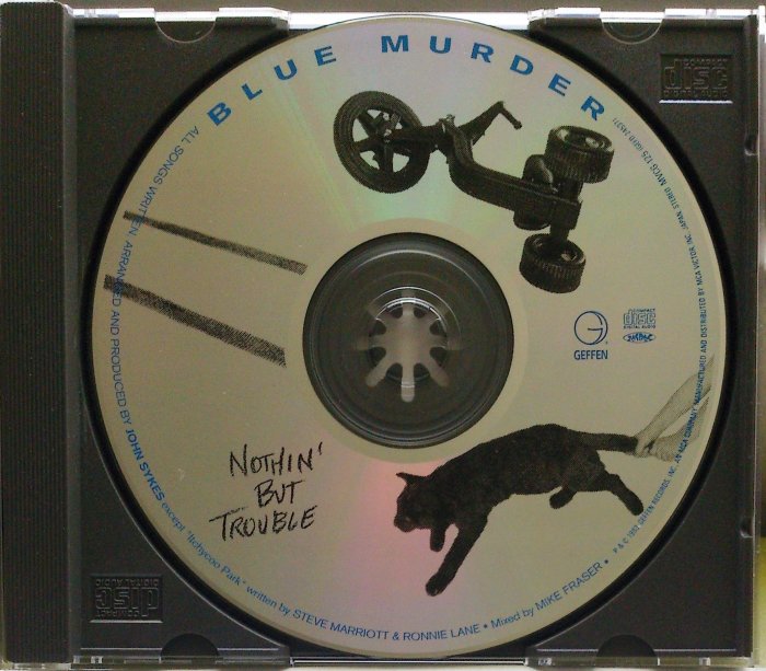 Blue Murder - Nothin' But Trouble /John Sykes 二手日版