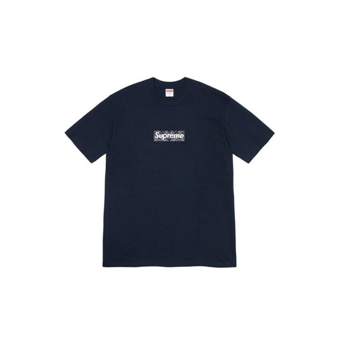 19FW Supreme Bandana Box Logo TEE 短袖T恤短T 男女| Yahoo奇摩拍賣