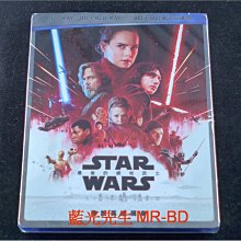 [藍光先生BD] 星際大戰8八部曲 ：最後的絕地武士 3D + 2D 三碟限定版 ( 得利公司貨 )