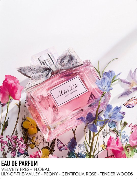 迪奧Dior MISS DIOR 全新香氛清新性感花香調女性淡香水100ml 淡香水