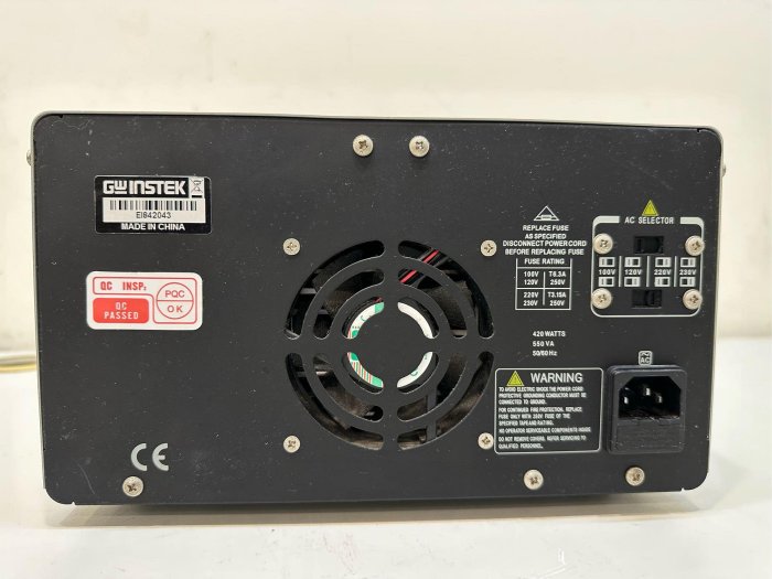 GW INSTEK GPS 4303 4 CHANNEL DC LINEAR POWER SUPPLY  420W直流電源供應器（示波器）