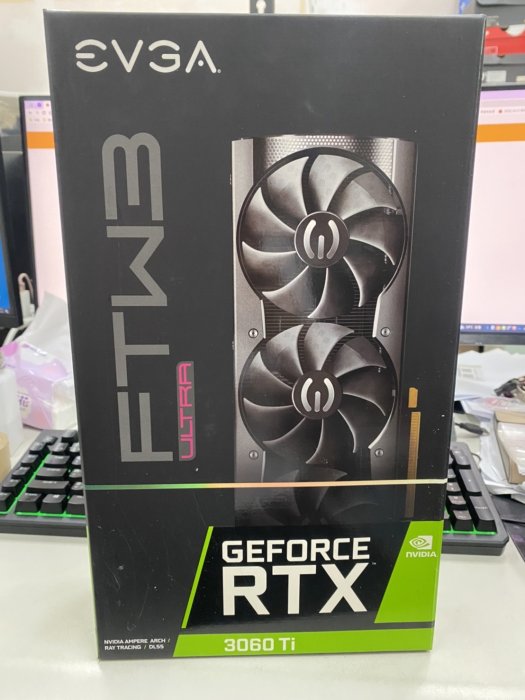 EVGA RTX3060Ti FTW3 ULTRA GAMING顯示卡 未註冊4月購入 蘆洲可自取📌自取價9700