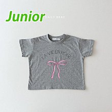 JS~JL ♥上衣(灰) DAILY BEBE-2 24夏季 DBE240430-075『韓爸有衣正韓國童裝』~預購