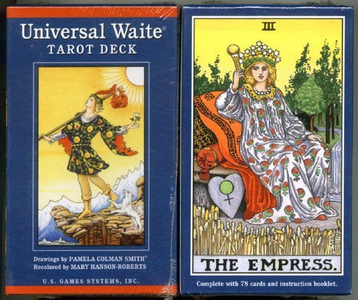 【牌的世界】偉特塔羅牌普及版Universal Waite tarot(78張中英文說明)