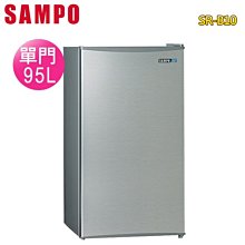 【SAMPO 聲寶】95公升一級能效單門冰箱(SR-B10)