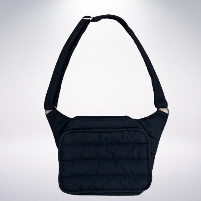 marimekko 腰包 胸包 斜背包 北歐風情 芬蘭 黑色 尼龍 機能 設計師品牌 暗黑風格