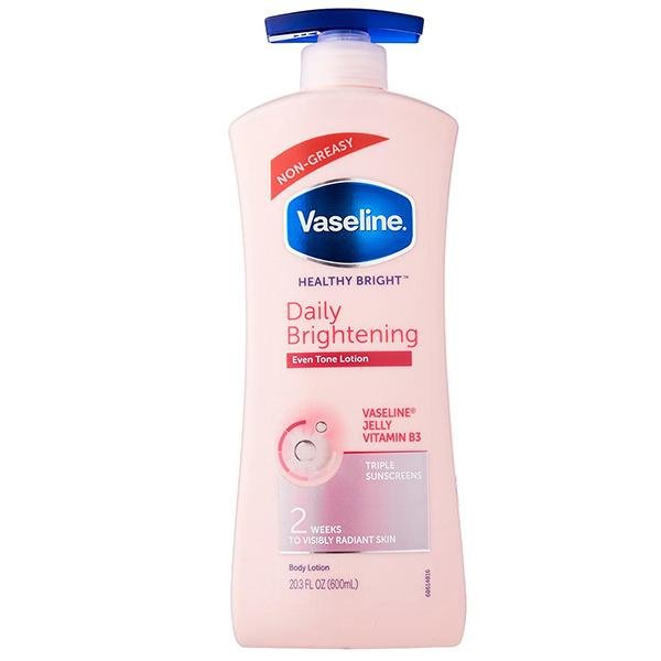 凡士林 潤膚乳液 身體乳 淨白透亮 600ML Vaseline