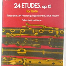 【書寶二手書T1／音樂_ON1】Joachim Andersen【24 Etudes, Op. 15】Flute Solo