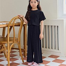 S~XL ♥套裝(BLACK) UEO-2 24夏季 UEO240410-010『韓爸有衣正韓國童裝』~預購