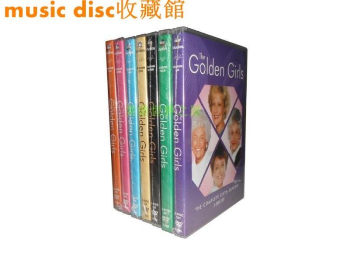 黃金女郎The Golden Girls 1-7季 21DVD完整收藏版