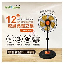 ZHEF-1201 中華豪井 12吋涼風循環立扇