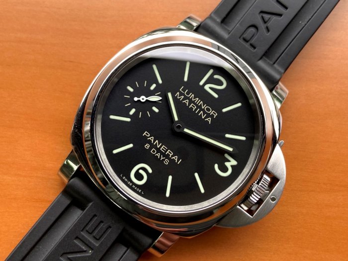 飛馬當舖 售 PANERAI 沛納海 LUMINOR PAM510 八日鍊 手上鍊 三明治面盤 盒單齊全 44mm