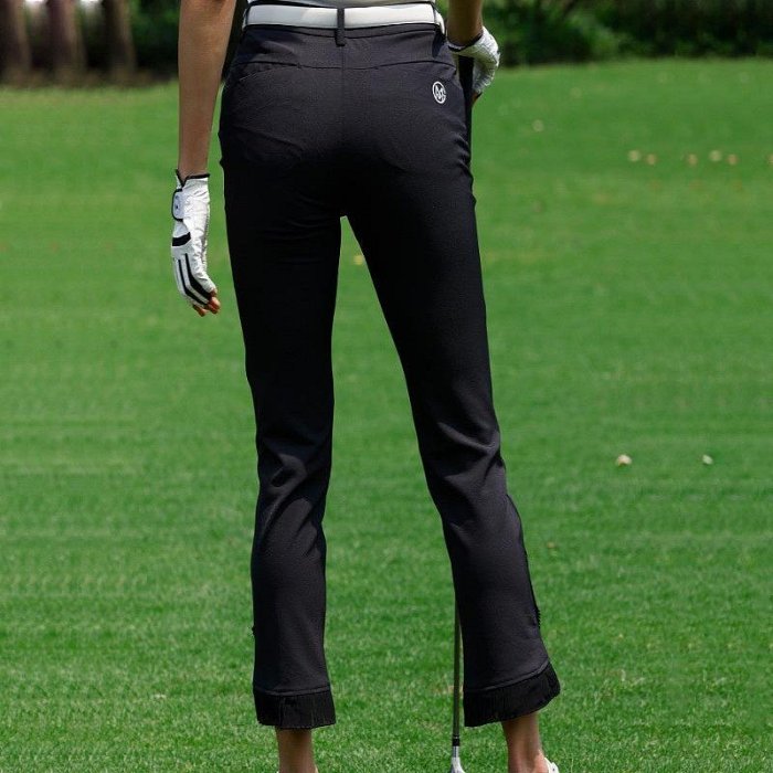 高爾夫服 高爾夫服裝休閑運動薄款女長褲春夏舒適透氣修身彈力高爾夫褲子