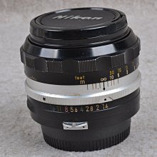 【品光攝影】NIKON NON-AI 50mm F1.4 標準定焦 大光圈人像 手動 FL#61878