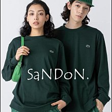 SaNDoN x『Lacoste』基礎系列美國棉設計好穿舒服長袖棉TEE 231102
