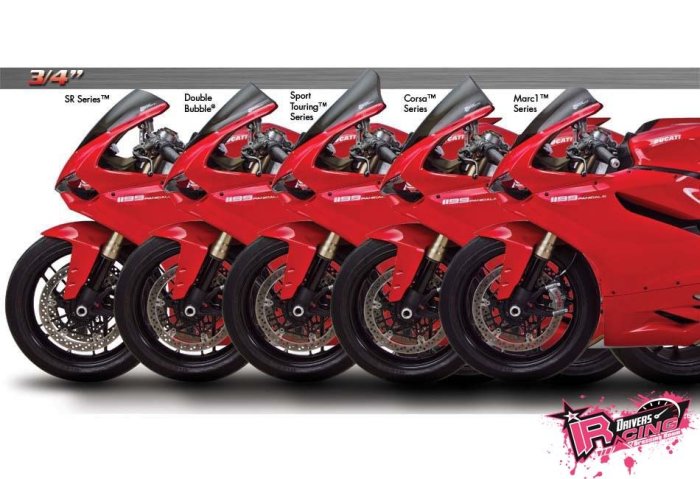 ♚賽車手的試衣間♚ Zero Gravity® Ducati 1199 Panigale 12-14 CORSA款 風鏡