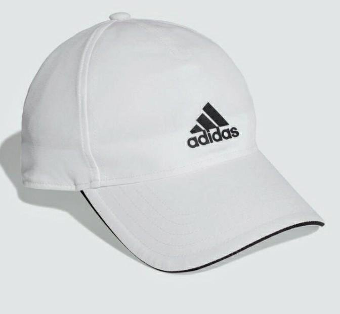✩Pair✩ 愛迪達 ADIDAS 老帽 FK0878 白色白黑LOGO 基本款 百搭 棒球帽 透氣 流行 好看 熱賣款